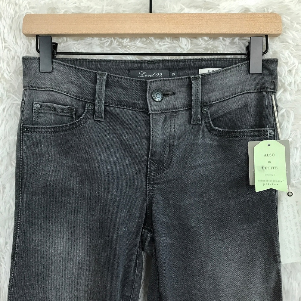 SOLD Skinny Straight Jeans Level 99 Anthropologie - Picture 3 of 8